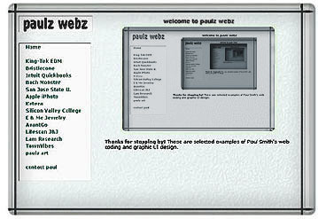 paulz webz - Paul Smith web UI designer developer portfolio