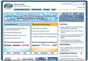 Zmanda Open Source Backup