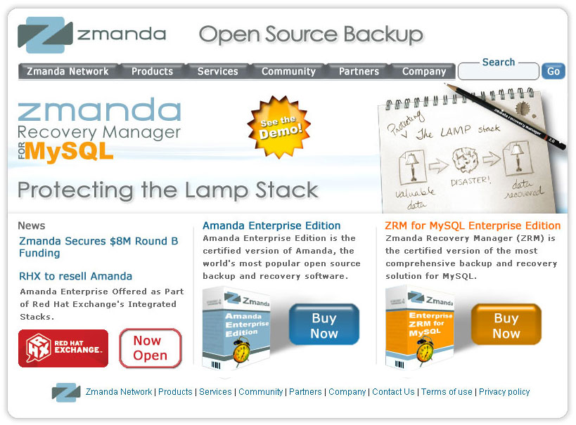 paulz zmanda site redesign 2008